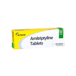 Amitriptyline 50mg tablets used for depression, anxiety, and nerve pain treatment