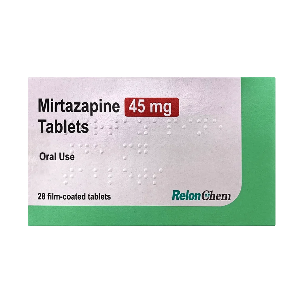 Mirtazapine 30mg tablets used for depression and mood disorders