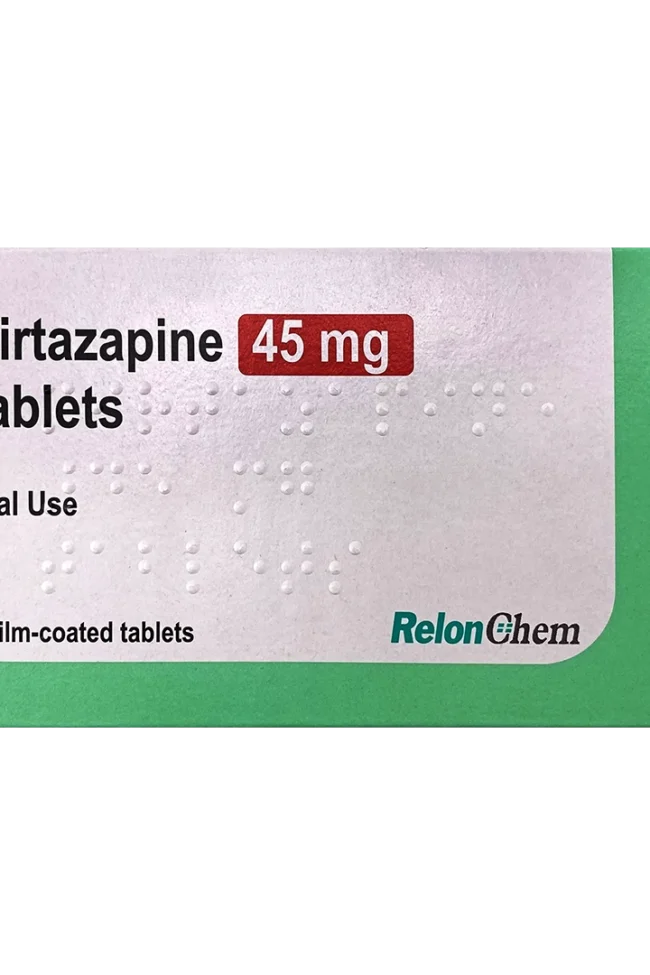 Mirtazapine 30mg tablets used for depression and mood disorders