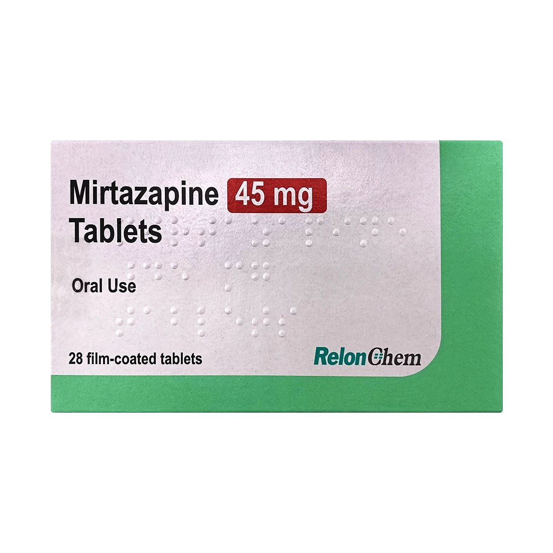Mirtazapine 30mg tablets used for depression and mood disorders