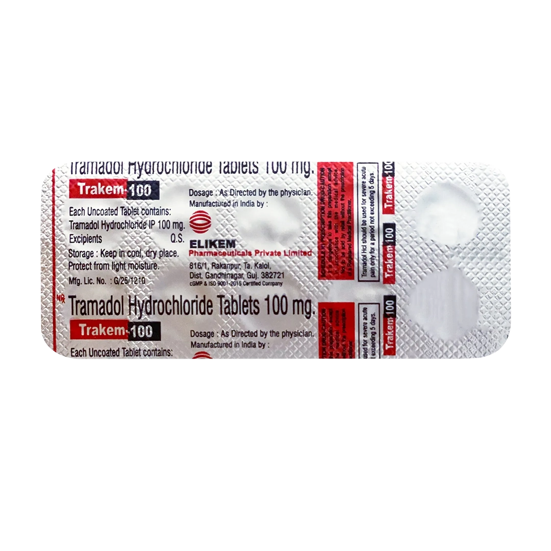Tramadol Hydrochloride 100mg Tablets - Image 3