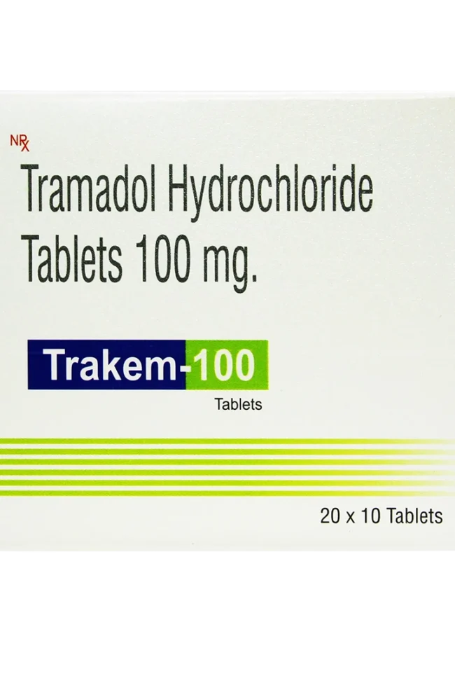 Buy Tramadol Hydrochloride 100mg tablets in the UK for effective relief of moderate to severe pain.