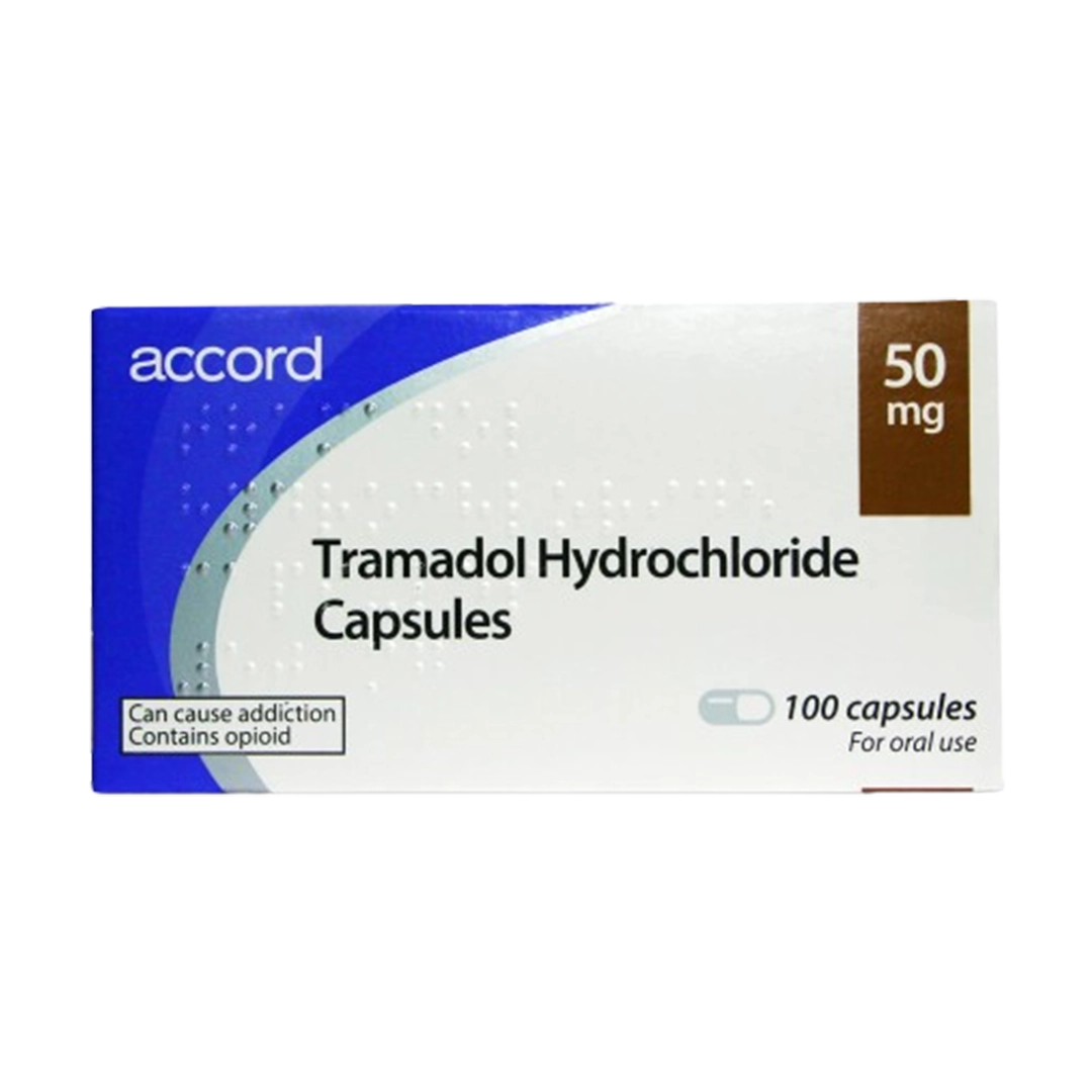 Buy Tramadol 50mg tablets in the UK for effective relief of moderate to severe pain.