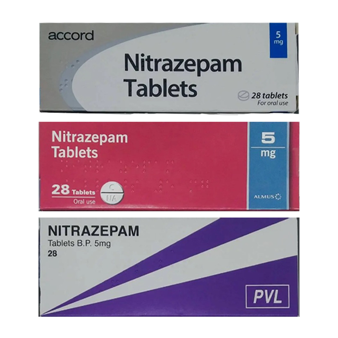 Nitrazepam 5 mg tablets in the UK